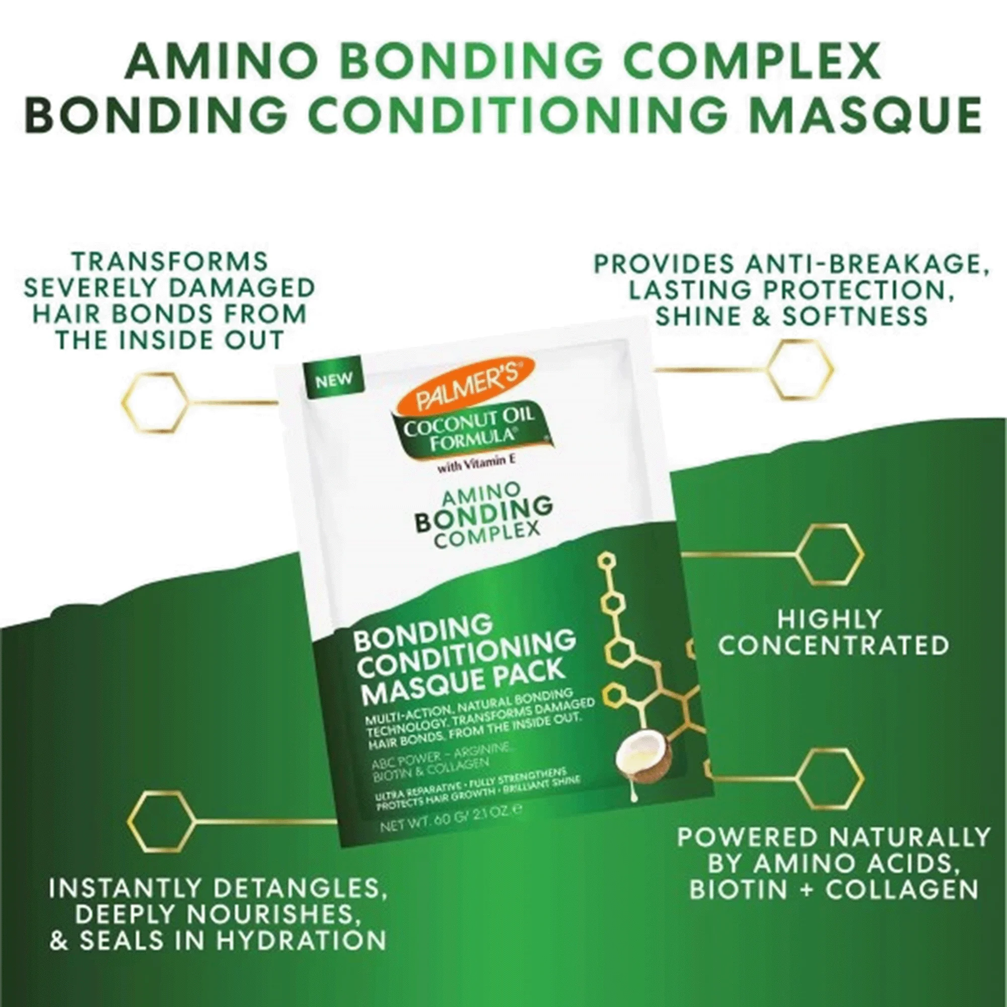 Palmer's Amino Bonding Complex Treatment Pack 60g - Image 4