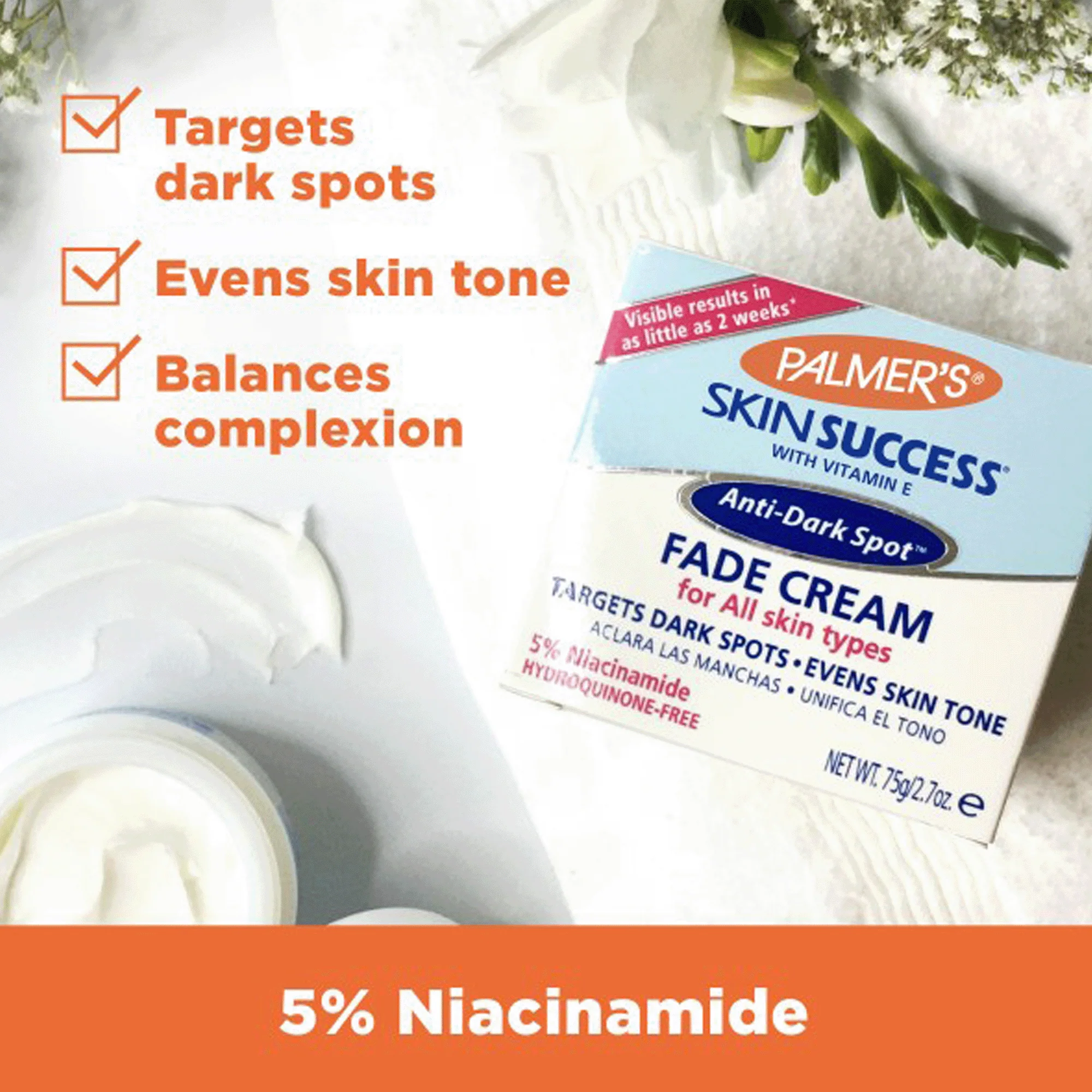 Palmer's Skin Success Anti-Dark Spot Fade Cream for All Skin Types 75g - Image 7